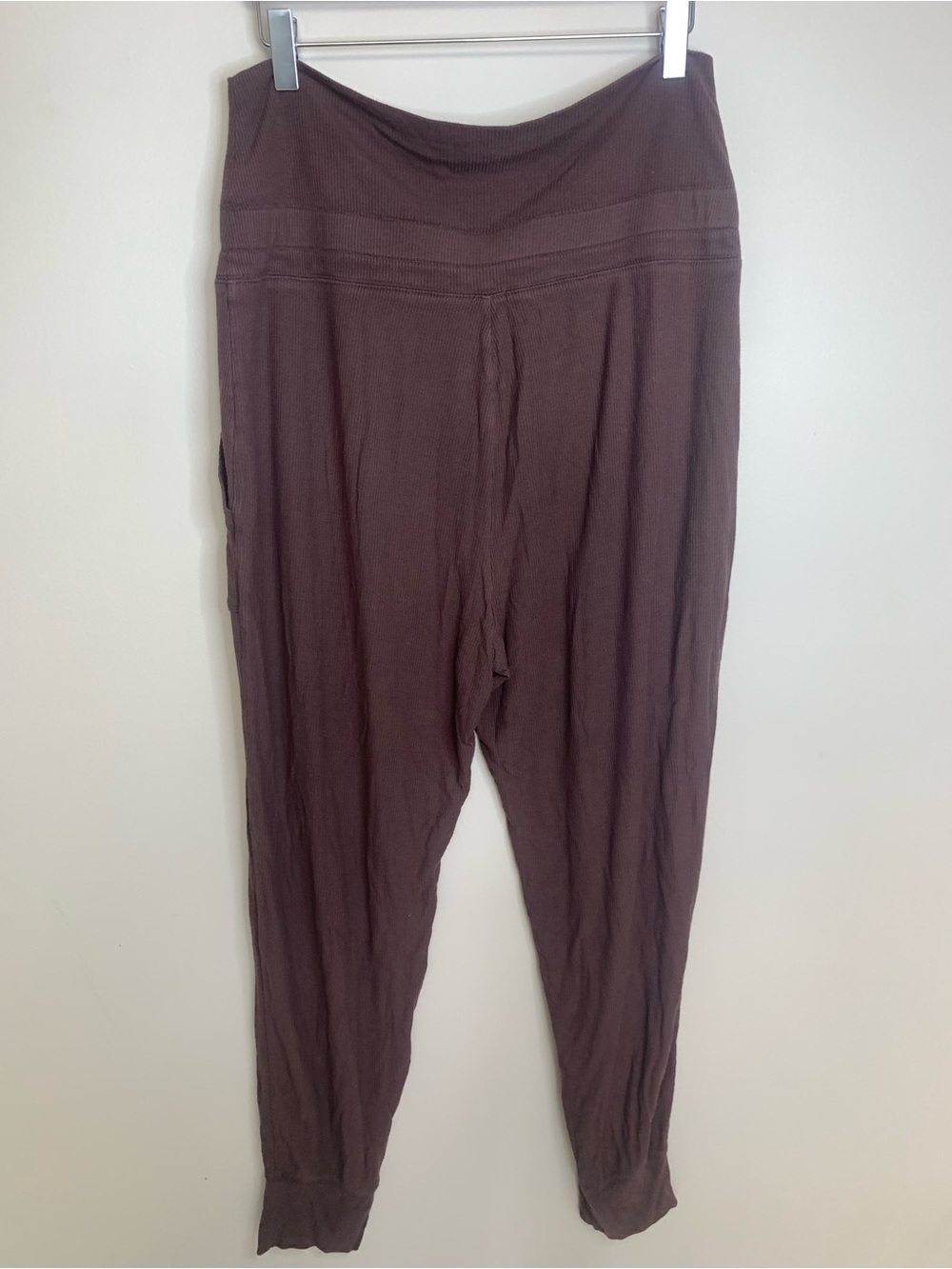 Aerie Ribbed High Rise Lounge Pants M - Picture 2 of 8